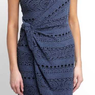 FREE PEOPLE Oceanside Eyelet Mini Dress