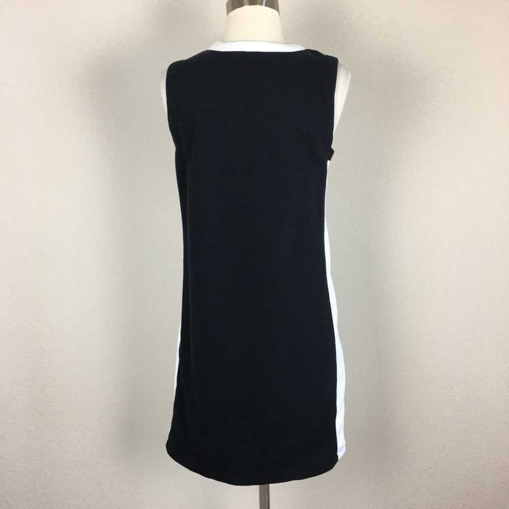 Fabletics Black & White Sleeveless Dress Small - image 3