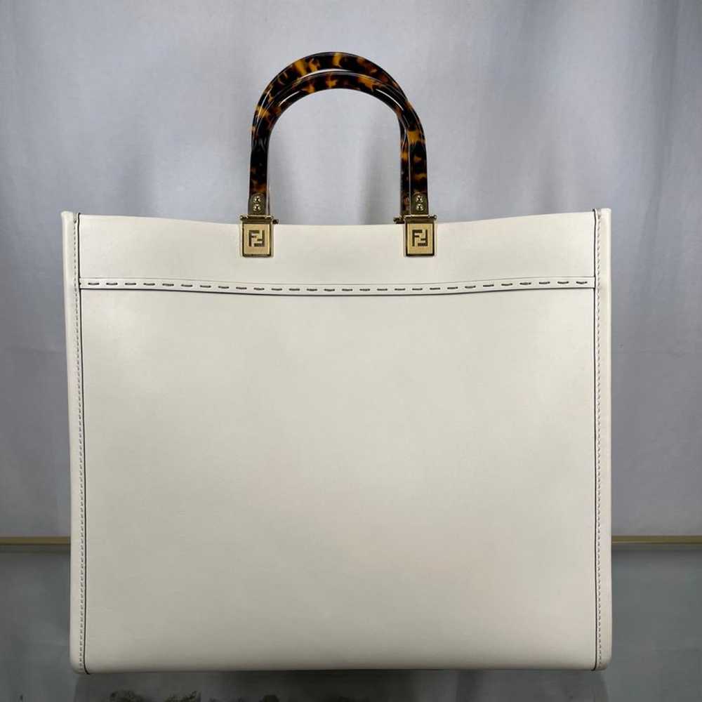 Fendi Leather tote - image 2