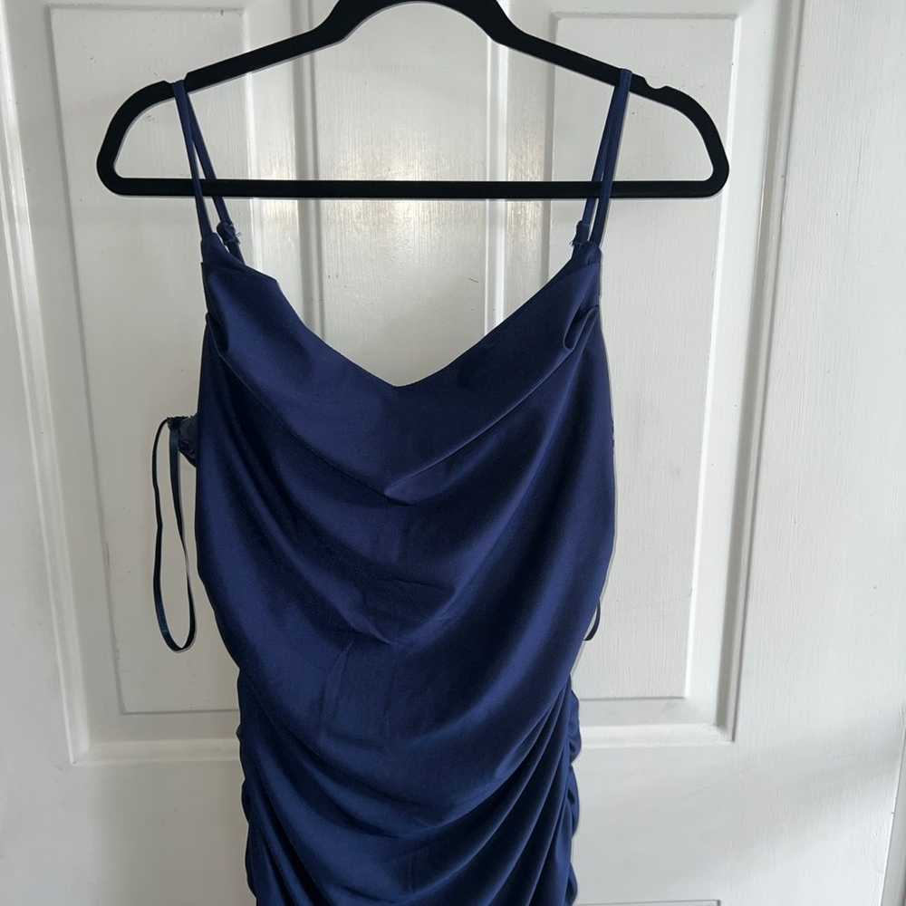 Windsor Navy Dress - image 2