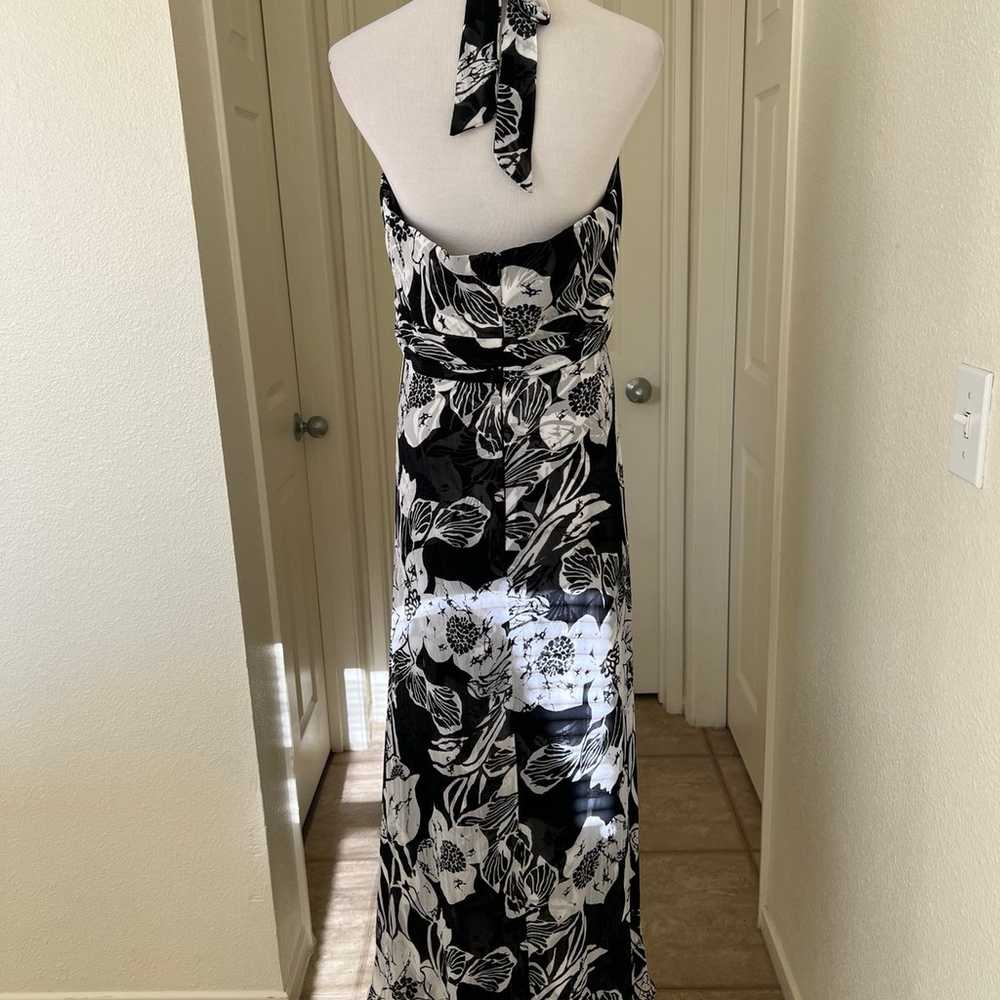 WHBM Floral Halter Maxi Dress - image 2