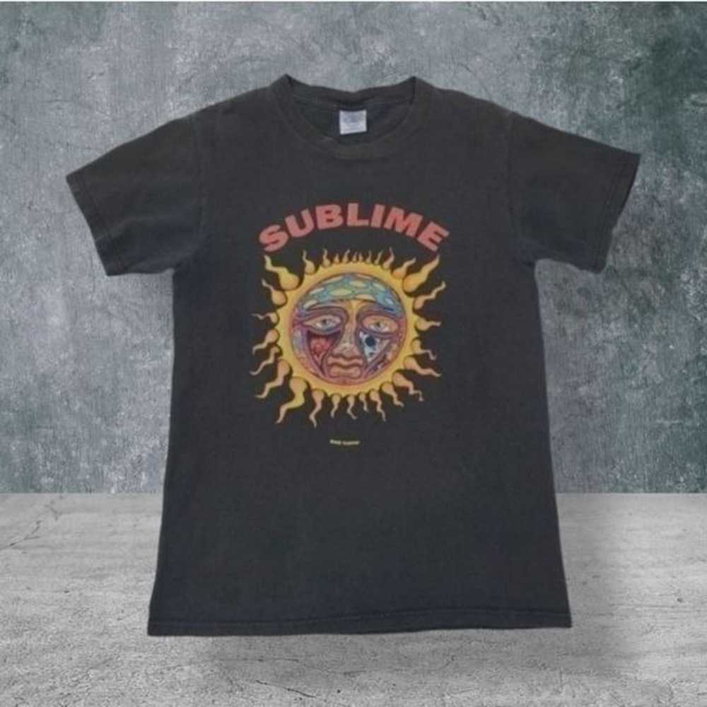 Vintage Y2K 2002 Sublime Graphic Band Tee T-shirt… - image 10