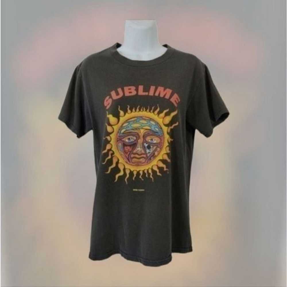 Vintage Y2K 2002 Sublime Graphic Band Tee T-shirt… - image 3