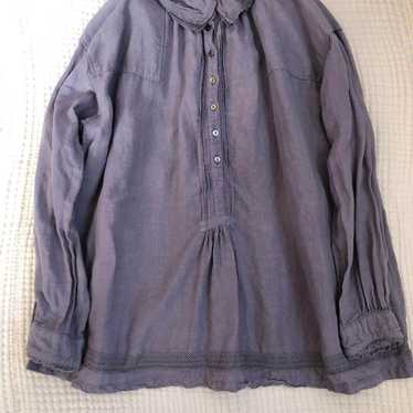 nest robe Lace Smock Blouse