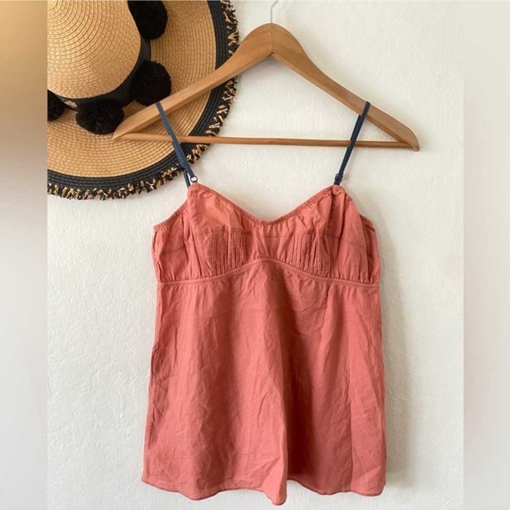 MARNI Dusty Rose Pink Cotton Camisole Tank Top - image 2