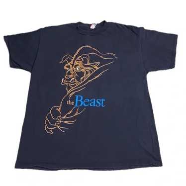 vintage beauty and the beast tee - image 1