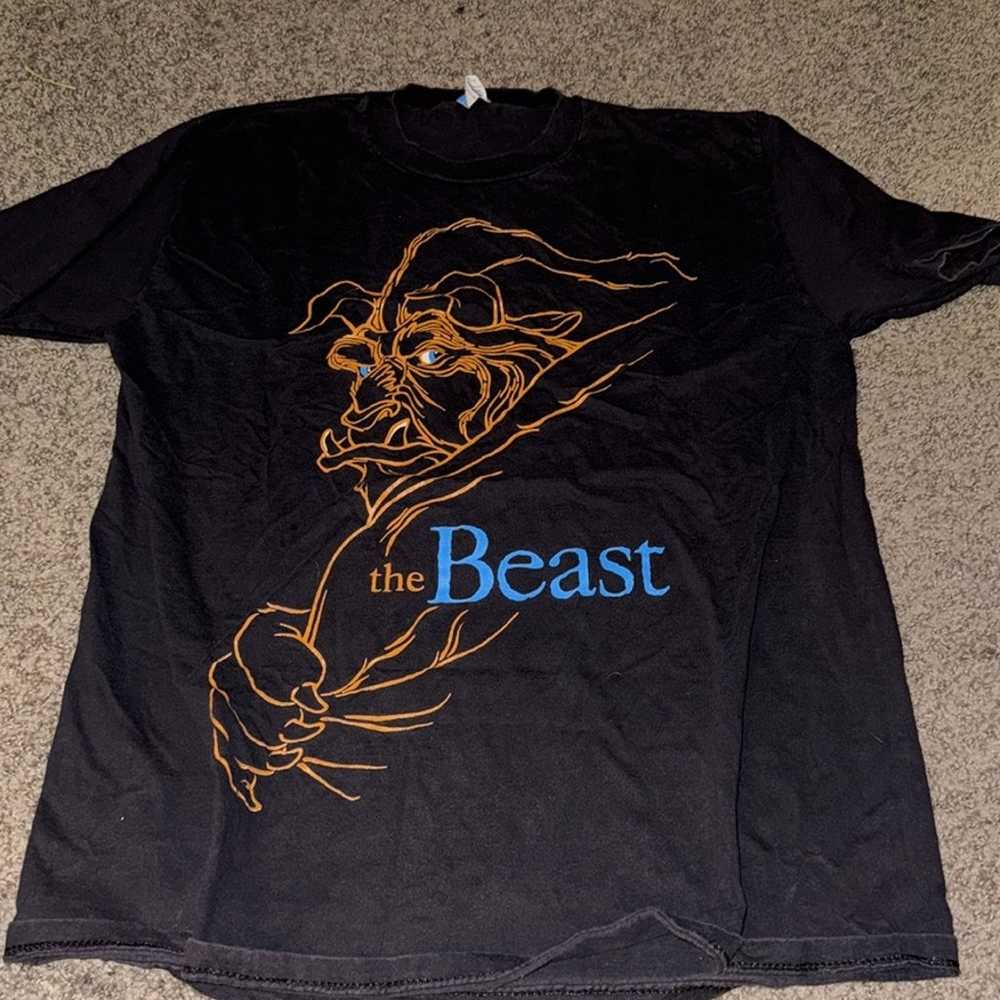 vintage beauty and the beast tee - image 2