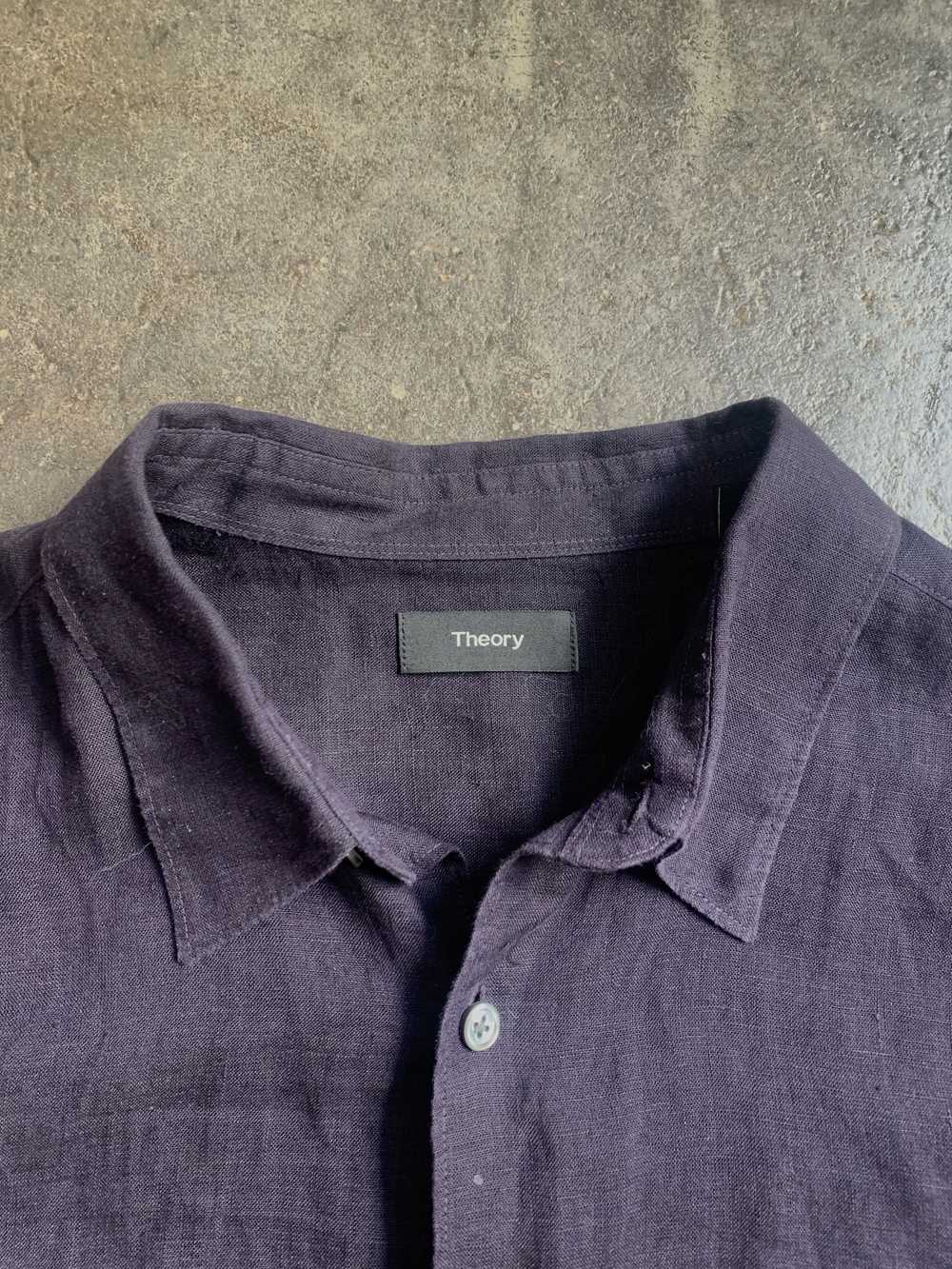 Theory Irving Shirt in Relaxed Linen - image 7