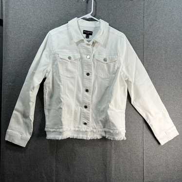 Other Susan Graver Stretch Denim Size M White