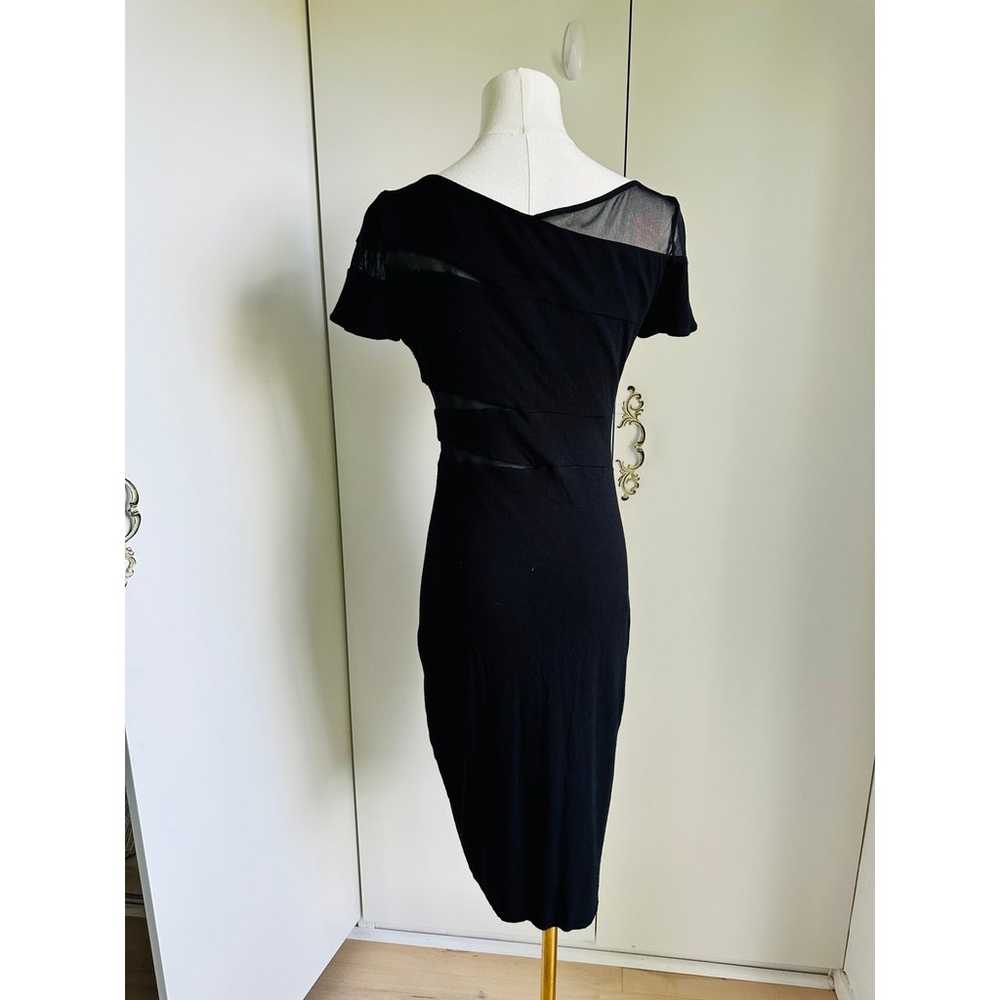 Bailey/44 Little black Dress Size medium Fitted c… - image 6