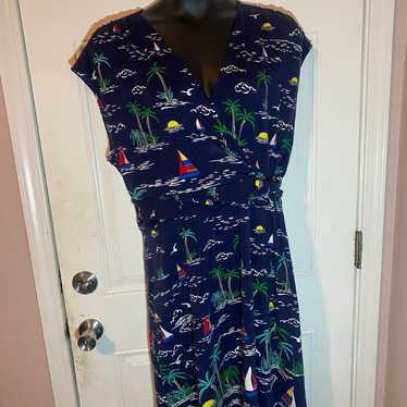 Lands End Vacation Dress Size 2X - image 1