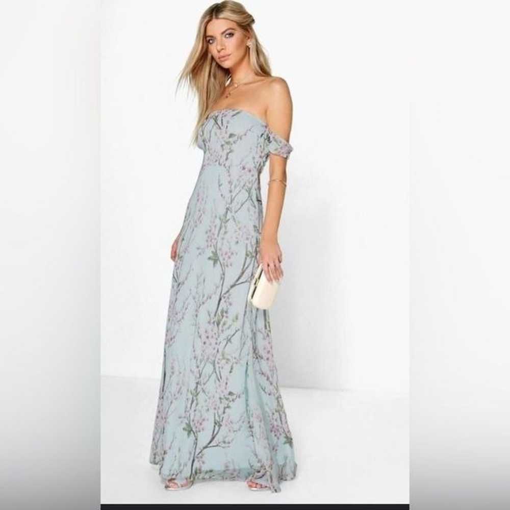 Jessica off shoulder floral maxi - image 3