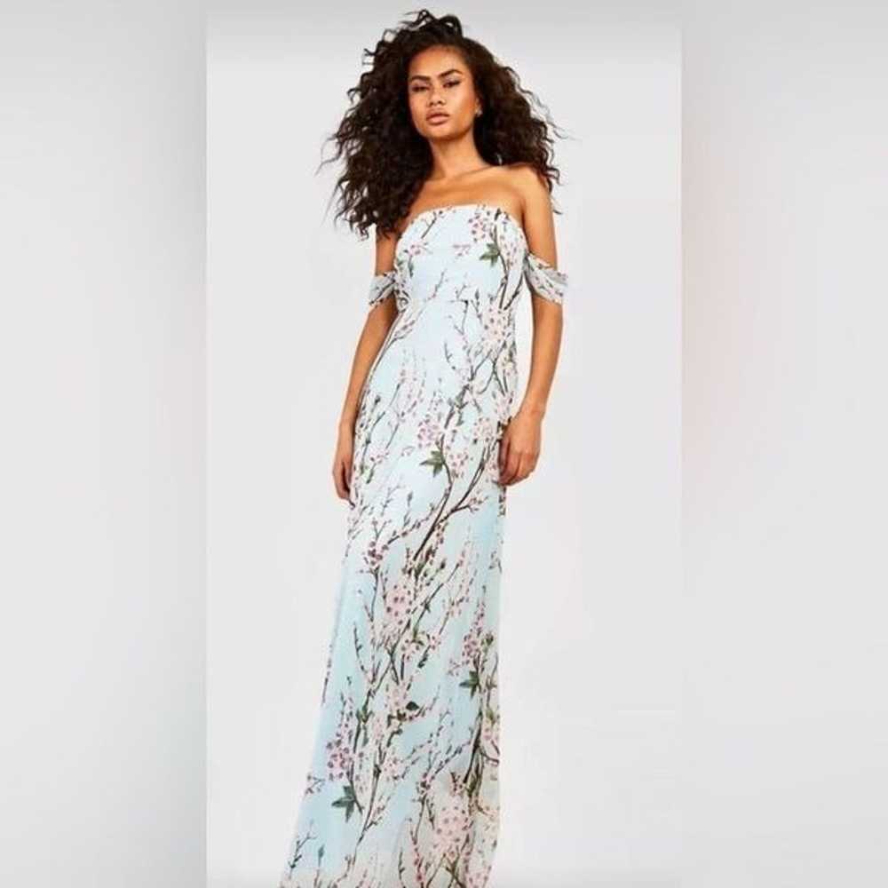 Jessica off shoulder floral maxi - image 4