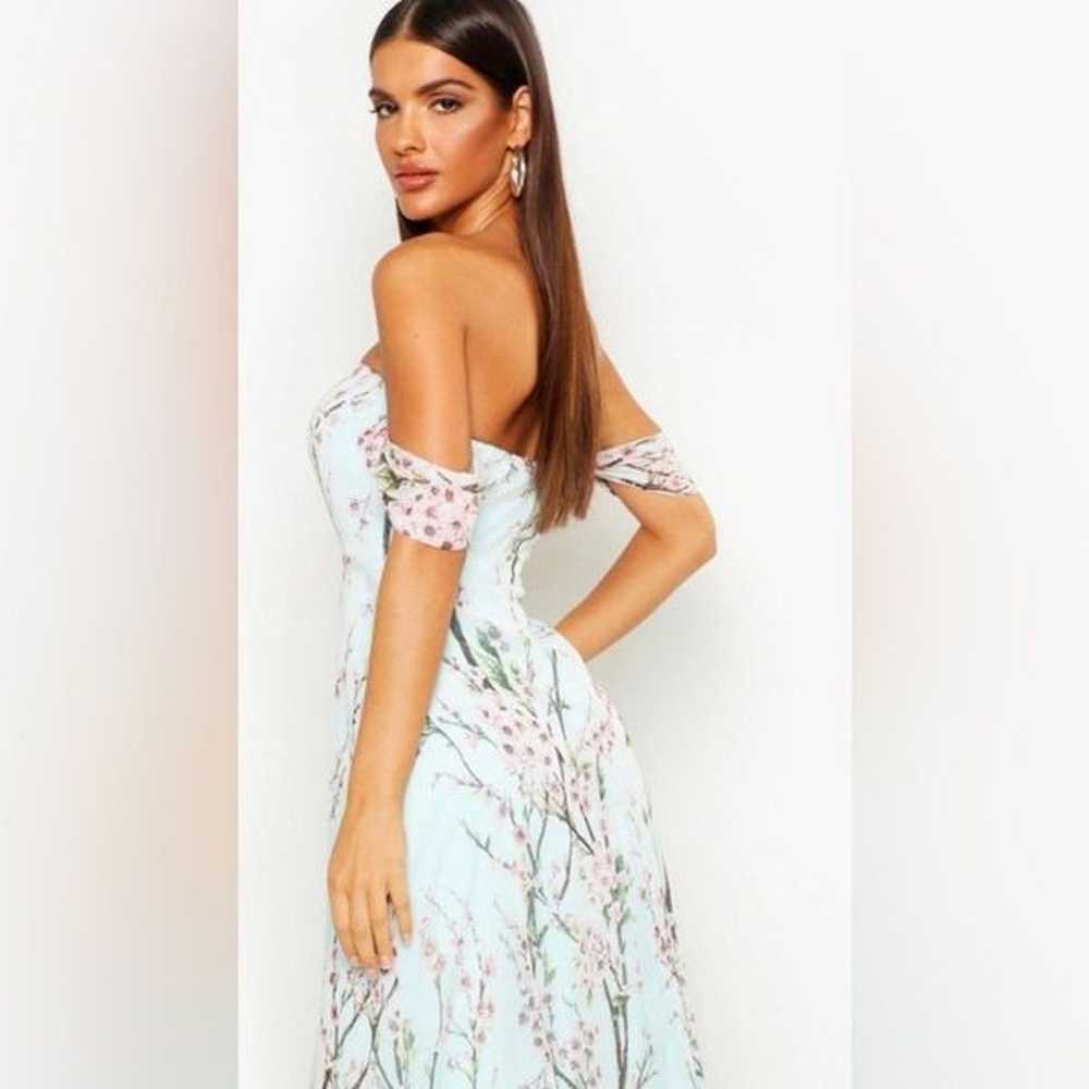 Jessica off shoulder floral maxi - image 6