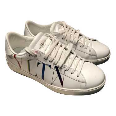 Valentino Garavani Open Vltn leather low trainers - image 1