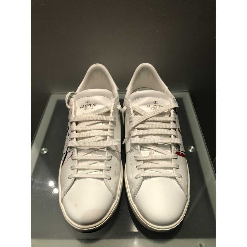 Valentino Garavani Open Vltn leather low trainers - image 2