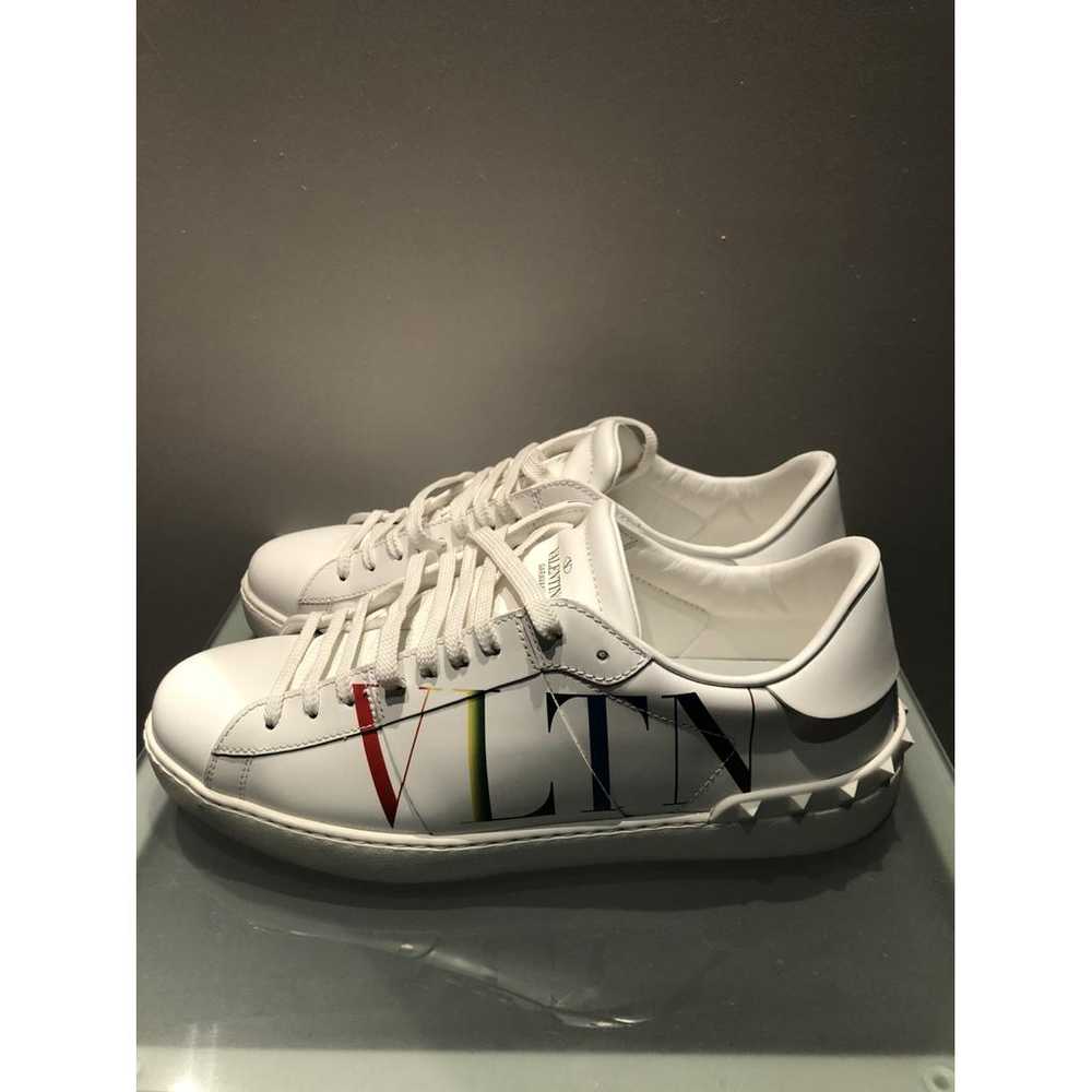 Valentino Garavani Open Vltn leather low trainers - image 3