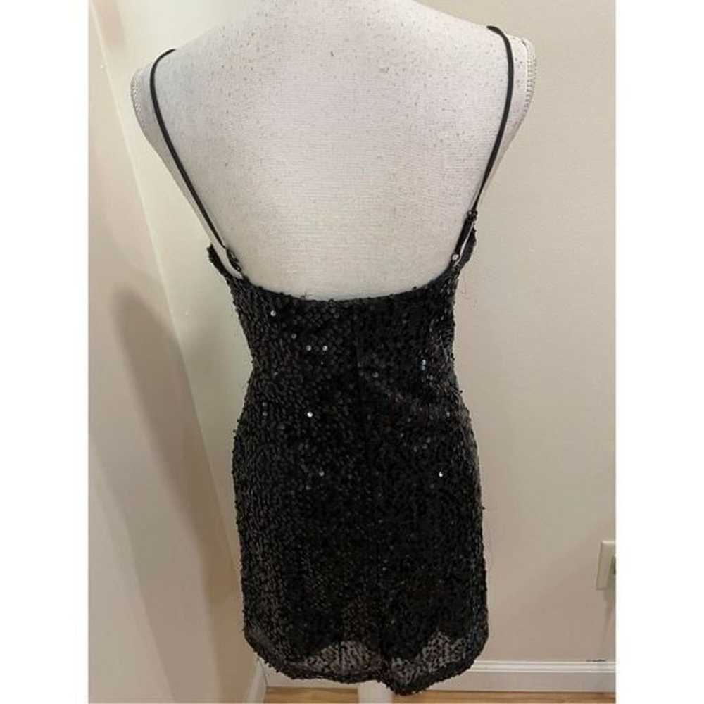 New Urban Outfitters Kyle Sequin Mini Dress Size M - image 6