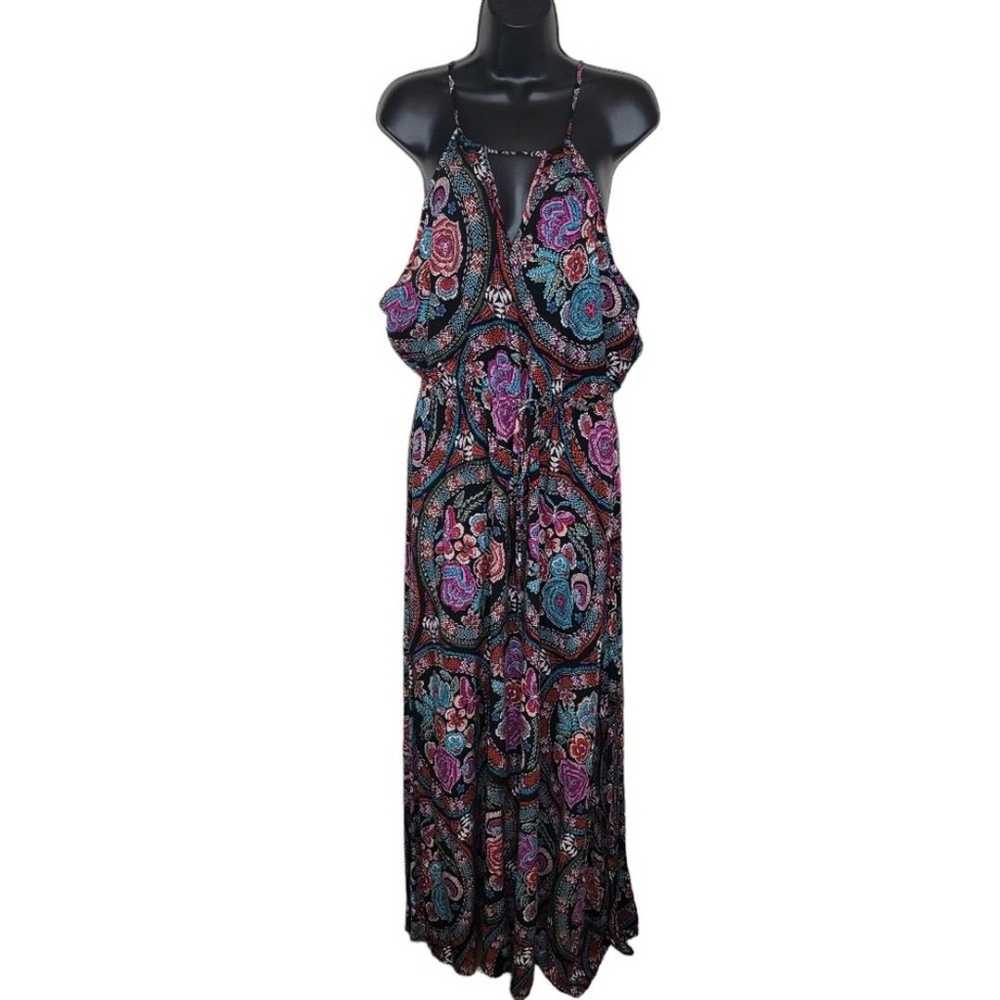 City Chic Folklore floral maxi dress size 14 - image 2