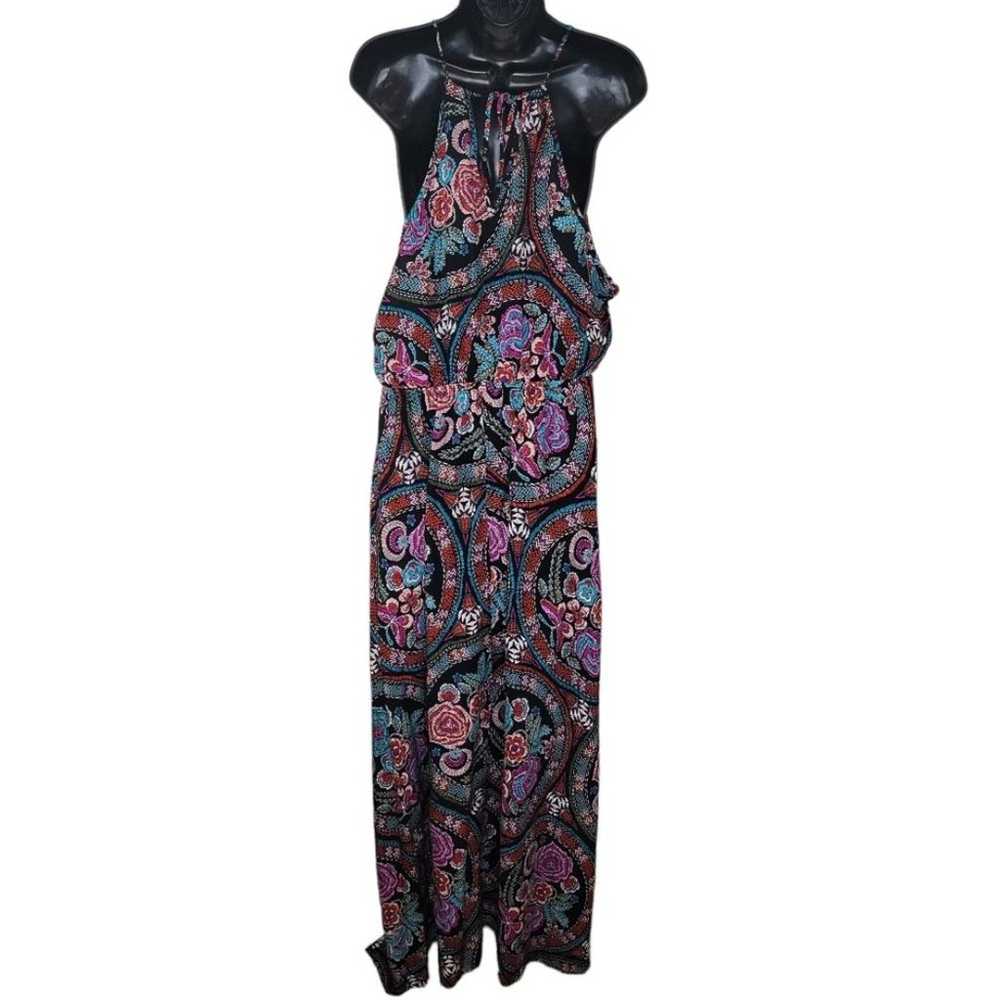 City Chic Folklore floral maxi dress size 14 - image 3