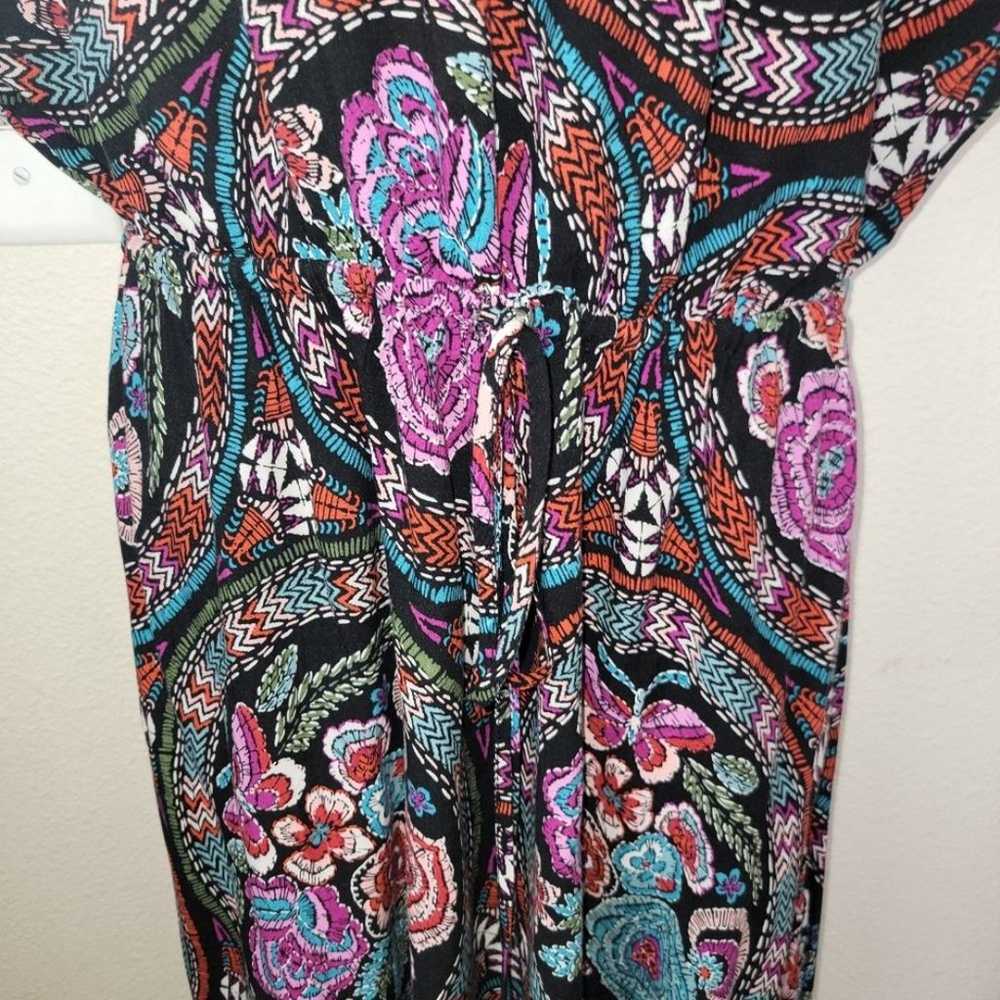 City Chic Folklore floral maxi dress size 14 - image 4