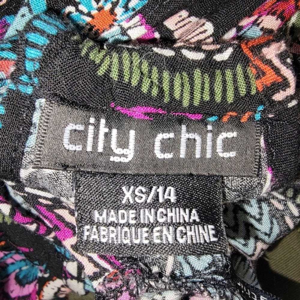 City Chic Folklore floral maxi dress size 14 - image 6