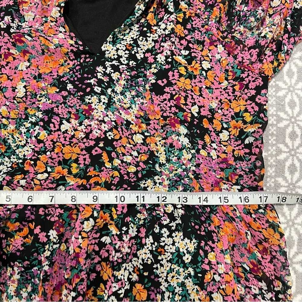 New Vince Camuto Floral Tiered Dress Size Small - image 11