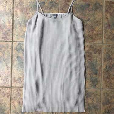 [aerie] small pleated grayish dress like new