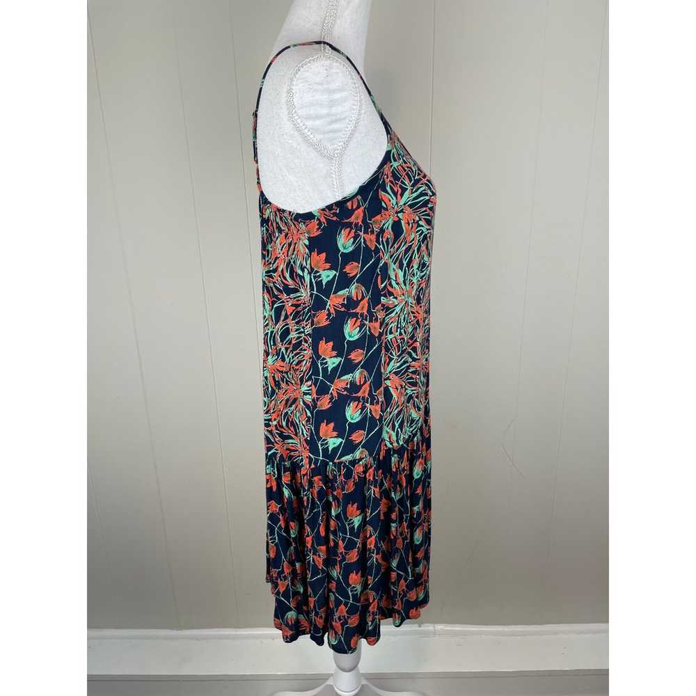 Raga Strap Blue Red Floral Summer Dress - image 7