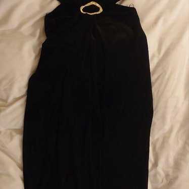 ZARA Black Sleeveless Long Dress