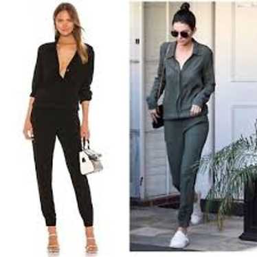 MONROW (Revolve) Long Sleeve Crepe Jumpsuit