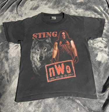 Vintage 90s nWo New World Order Wolfpac Kevin Nash Wolfpack WCW Pro store Wrestling