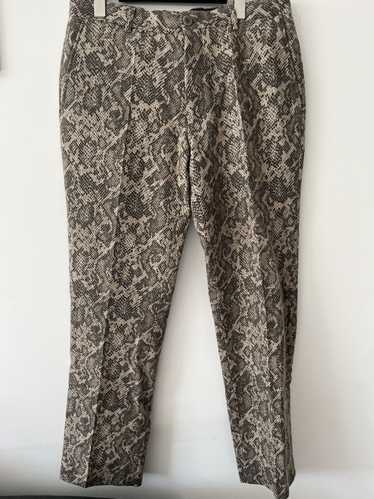 Dries Van Noten Snakeprint Pants