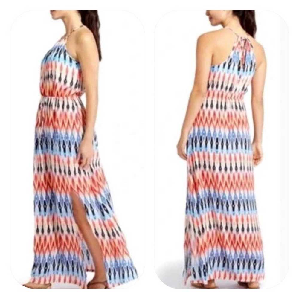 Athleta M Sunset Maxi Halter Dress - image 2