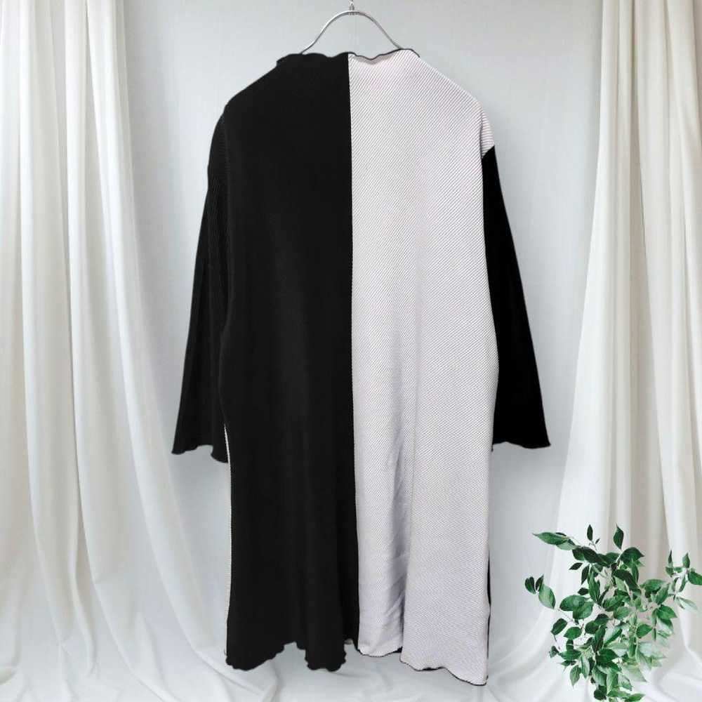 ❀One-piece❀ Rib Design Bicolor High Neck Stretch … - image 1