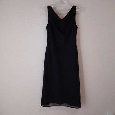 Black Sleeveless Formal Dress