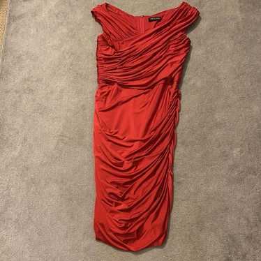 Tadashi Shoji Dress Womens L? Red Bodycon Mermaid… - image 1