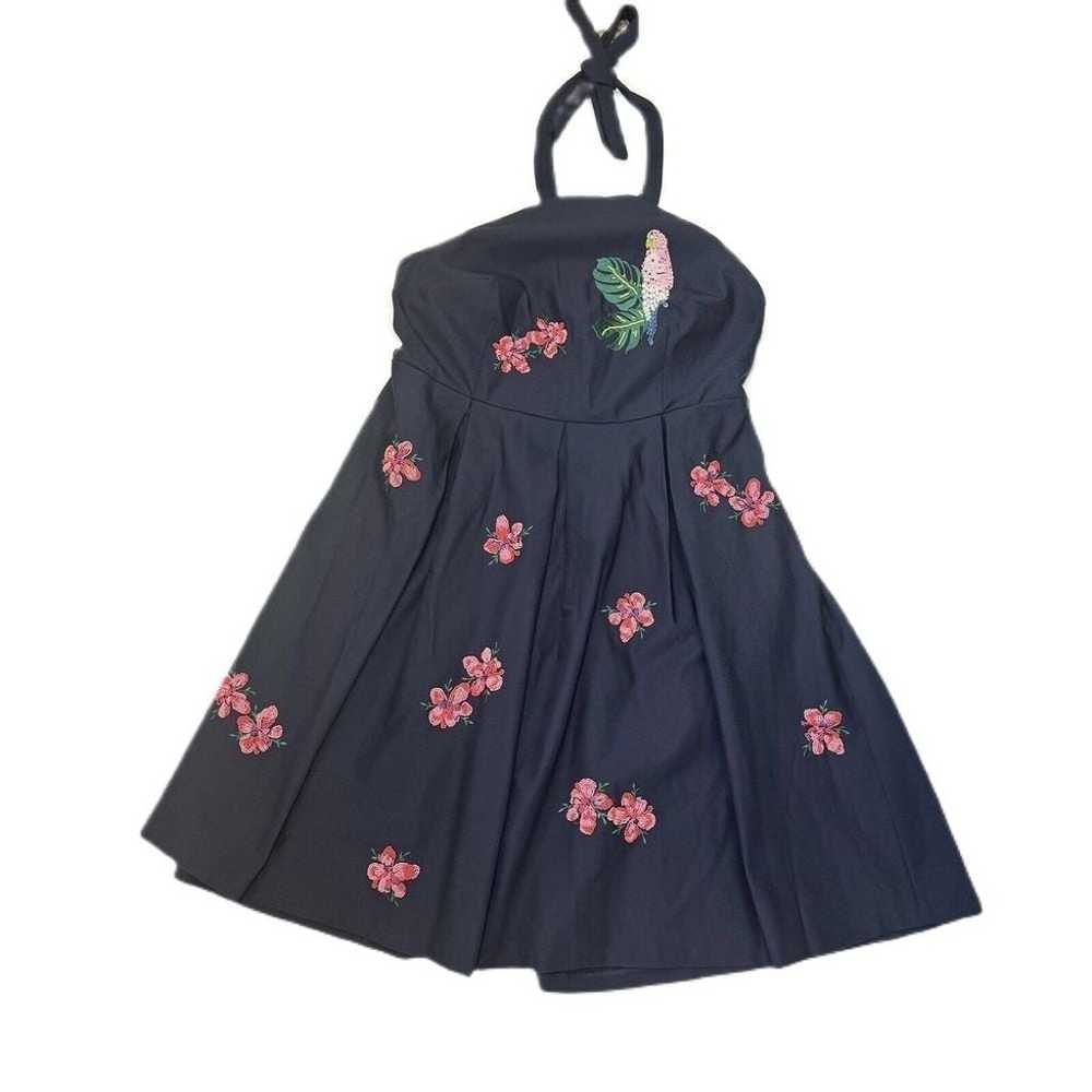 Draper James x Eloquii Parrot Embellished Dress H… - image 1