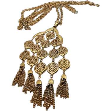 Vintage crown trifari waterfall - Gem