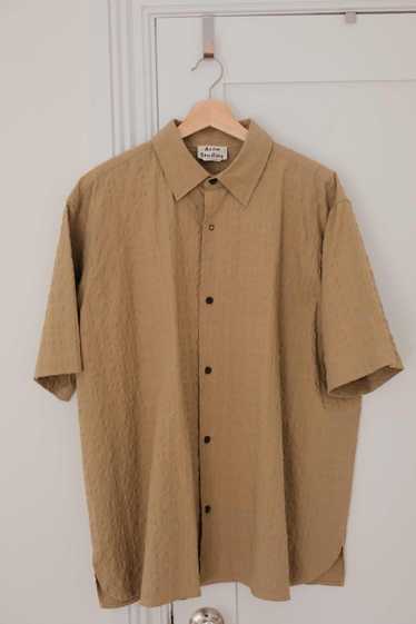 Acne Studios Oversized searsucker shortsleeved but