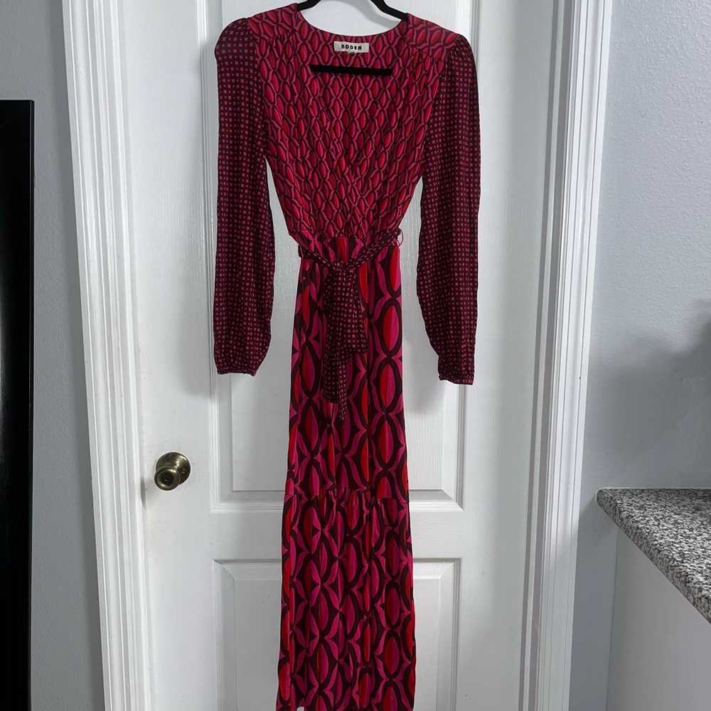 BODEN long sleeve maxi dress - image 2