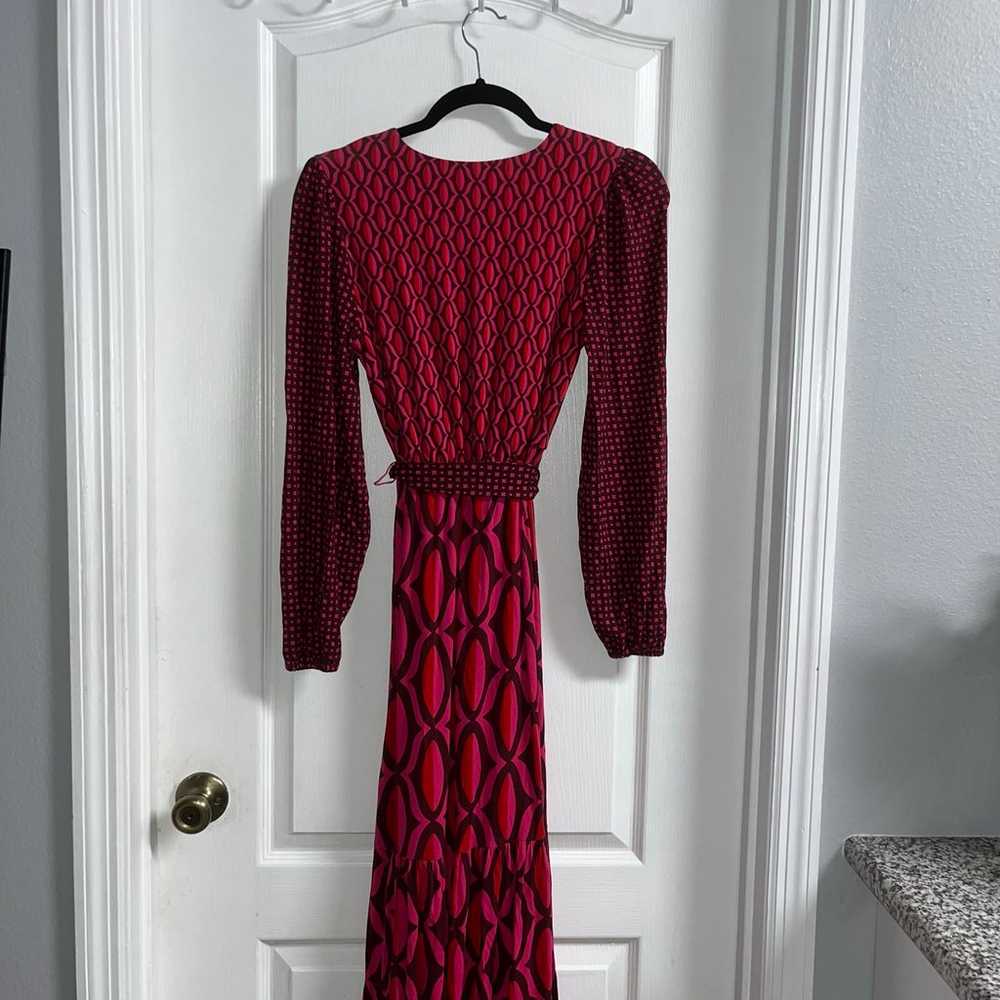 BODEN long sleeve maxi dress - image 4