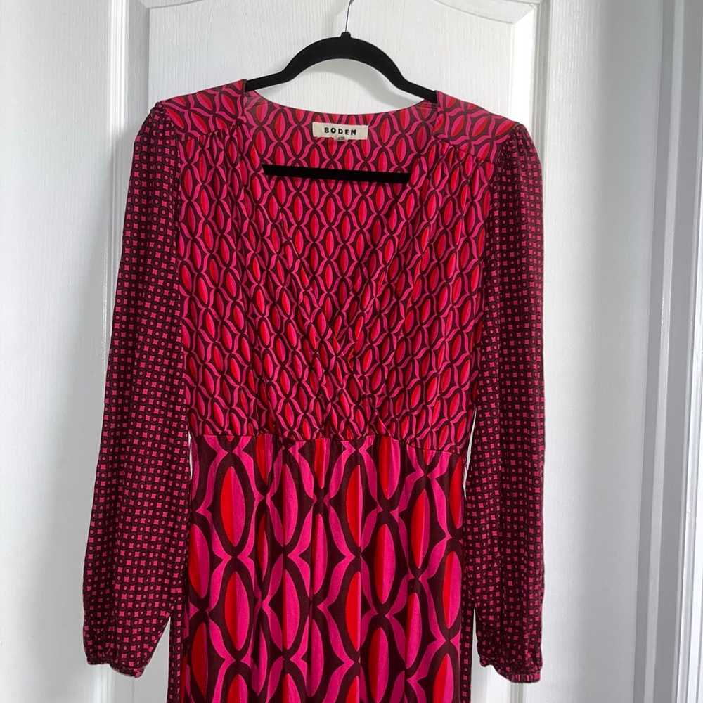 BODEN long sleeve maxi dress - image 5