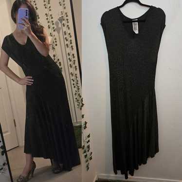 Free People Asymmetrical Shimmer Dress Small