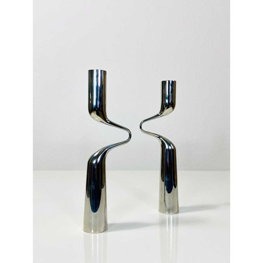 A pair of Mikaela Dörfel candlestick holders - image 2