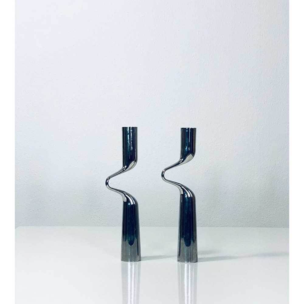 A pair of Mikaela Dörfel candlestick holders - image 3