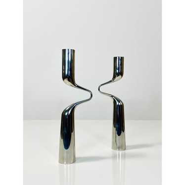 A pair of Mikaela Dörfel candlestick holders