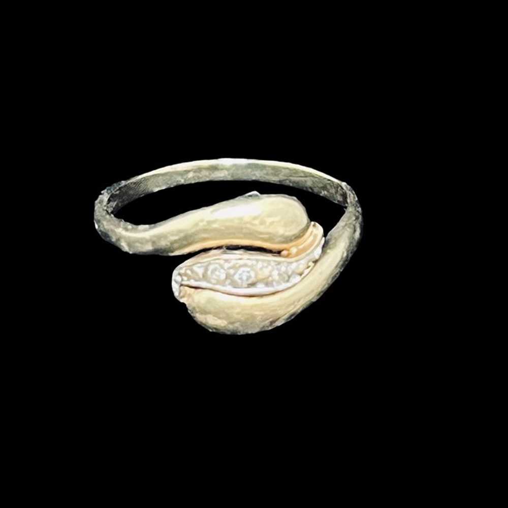 Super Bell Jewelry 10k Yellow Gold And Diamond Ri… - image 5