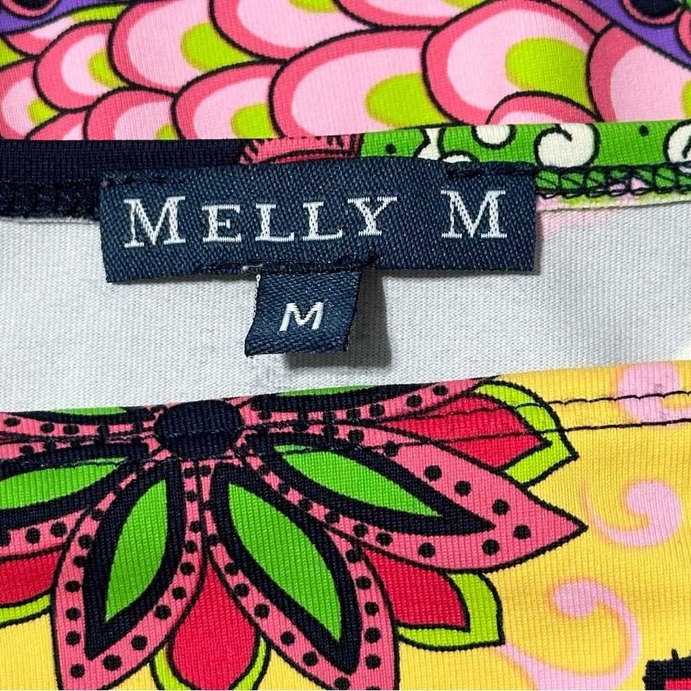 Melly M Women’s Size M Multi Colored Retro Paisle… - image 6