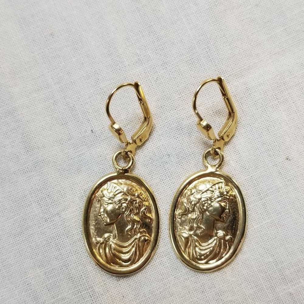 Vintage Milor 585 Earrings - image 10